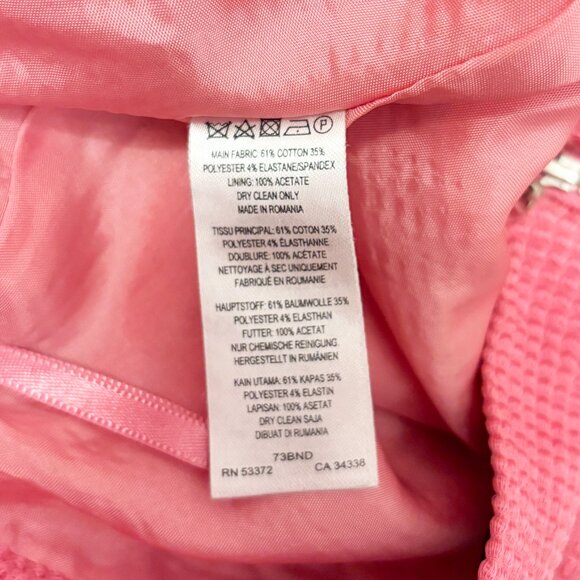 French Connection pink mini skirt size US 8 - Picture 6 of 7